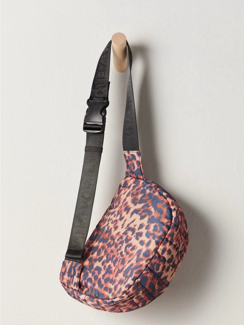Free People FP Movement Quilted Print Sling Bag